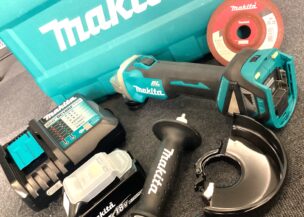 ✣MAKITA GA512DRGX 125㎜ ディスクグラインダ　（フルセット・バッテリ1・充電器）✣