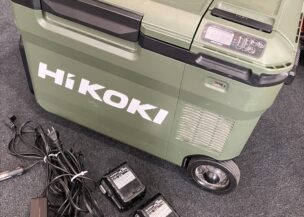 HiKOKI (ハイコーキ）ULI18DB コードレス冷温庫+バッテリー2個 電源コード 付属品付