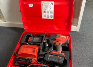 HILTI SIW 8-22 充電式インパクトレンチ　バッテリー×2充電器ケース付き